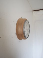 画像6: meiji丸型掛け時計 (6)