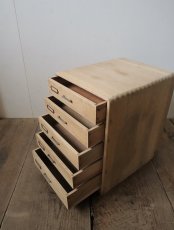 画像7: 楢5段小引き出し (7)