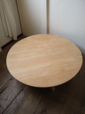 画像5: φ105cmの大きな丸卓袱台 (5)