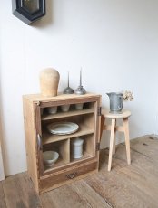 画像2: 片扉の収納棚 (2)