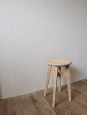 画像7: 木肌のスツール (7)