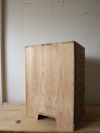 画像1: A4用紙収納7段小引き出し
