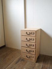 画像3: A4用紙収納5段小引き出し (3)
