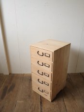 画像6: A4用紙収納5段小引き出し (6)