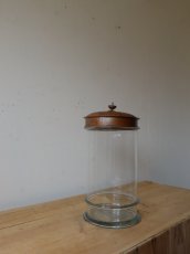 画像8: 銅製蓋つきガラス容器 (8)