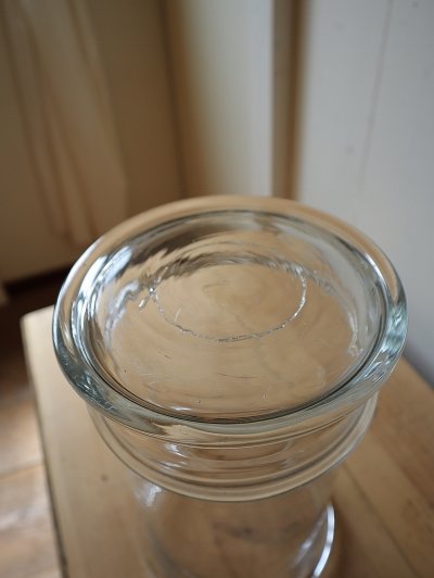 画像2: 銅製蓋つきガラス容器
