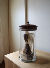 画像2: 銅製蓋つきガラス容器 (2)