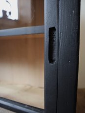 画像10: 黒色食器棚 (10)