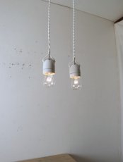 画像10: No.5　フランス磁器製ソケットのペンダントライト (10)