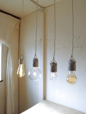 画像3: No.5　フランス磁器製ソケットのペンダントライト (3)