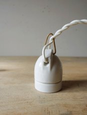 画像15: No.5　フランス磁器製ソケットのペンダントライト (15)