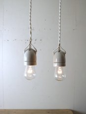画像7: No.5　フランス磁器製ソケットのペンダントライト (7)