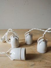 画像13: No.5　フランス磁器製ソケットのペンダントライト (13)