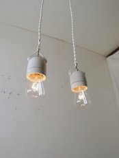 画像11: No.5　フランス磁器製ソケットのペンダントライト (11)