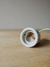 画像18: No.5　フランス磁器製ソケットのペンダントライト (18)