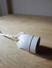 画像17: No.5　フランス磁器製ソケットのペンダントライト (17)