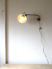 画像6: No.20　アルミシェードのアトリエウォールランプ (6)