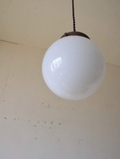 画像12: No.24　丸型シェードのペンダントライト(コード黒色) (12)