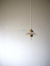 画像19: No.50　小さなガラスシェードのペンダントライト (19)