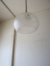 画像12: No.49　カットガラスシェードのペンダントライト (12)