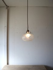 画像2: No.49　カットガラスシェードのペンダントライト (2)
