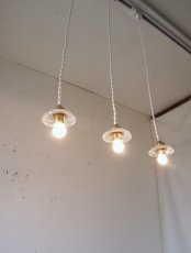 画像7: No.50　小さなガラスシェードのペンダントライト (7)