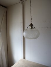 画像11: No.49　カットガラスシェードのペンダントライト (11)