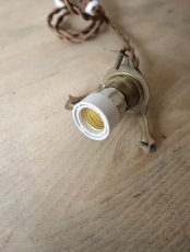 画像25: No.49　カットガラスシェードのペンダントライト (25)