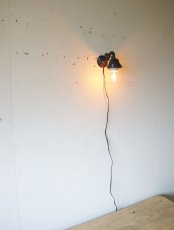 画像9: No.60　ブルーグレーのブラケットライト (9)