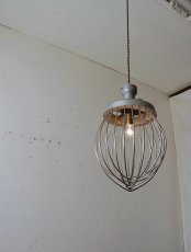 画像3: No.66　大きなホイッパーのペンダントライト (3)