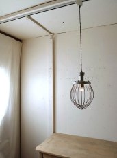 画像2: No.66　大きなホイッパーのペンダントライト (2)