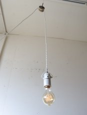 画像20: No.71 白磁ソケットと滑車のペンダントライト (20)