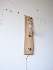 画像12: No.77　ガラス漏斗の壁掛けライト(2) (12)