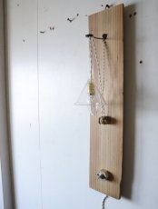 画像9: No.77　ガラス漏斗の壁掛けライト(2) (9)