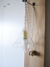 画像13: No.77　ガラス漏斗の壁掛けライト(2) (13)