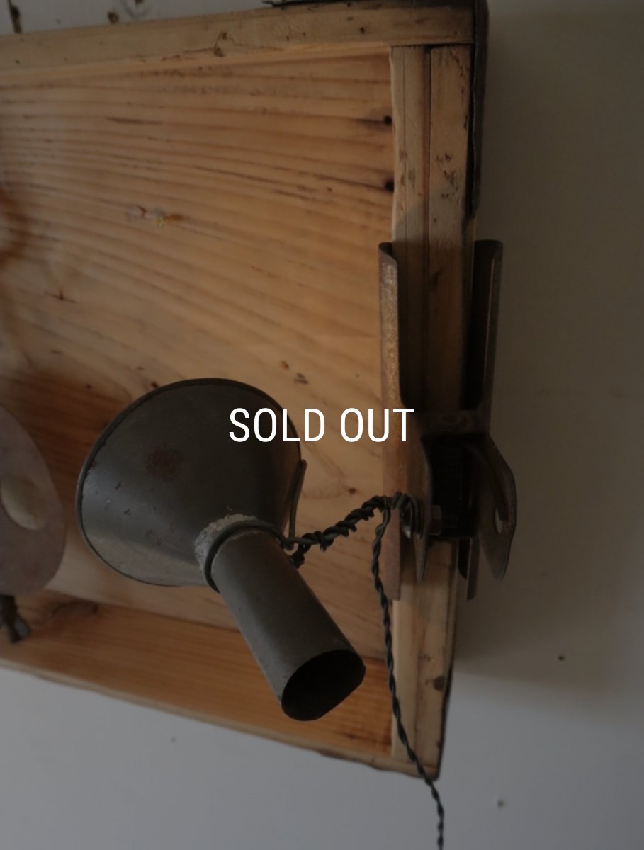 画像21: No.87　ブリキ漏斗のクリップ付き3wayライト (21)