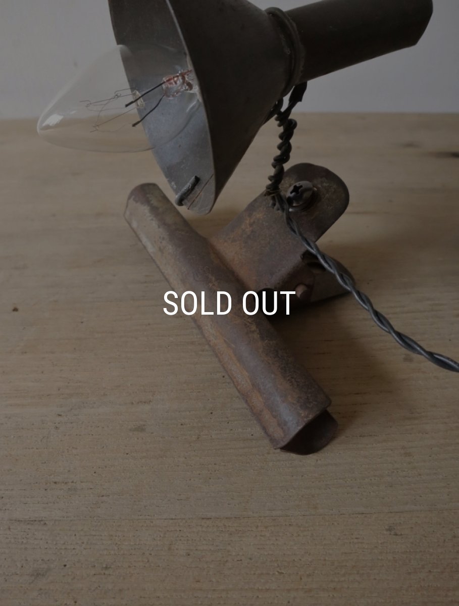 画像24: No.87　ブリキ漏斗のクリップ付き3wayライト (24)