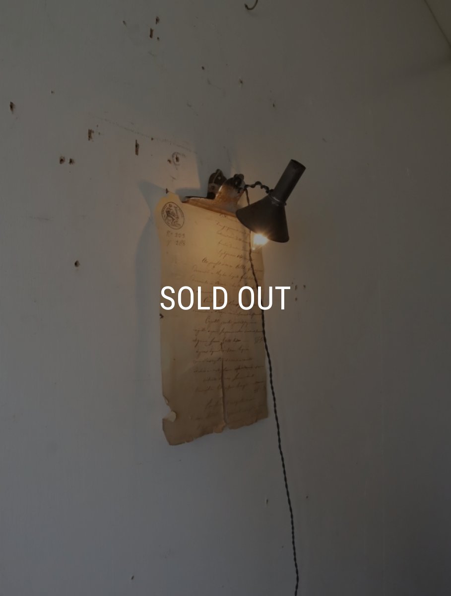 画像12: No.88　ブリキ漏斗のクリップ付き3wayライト (12)