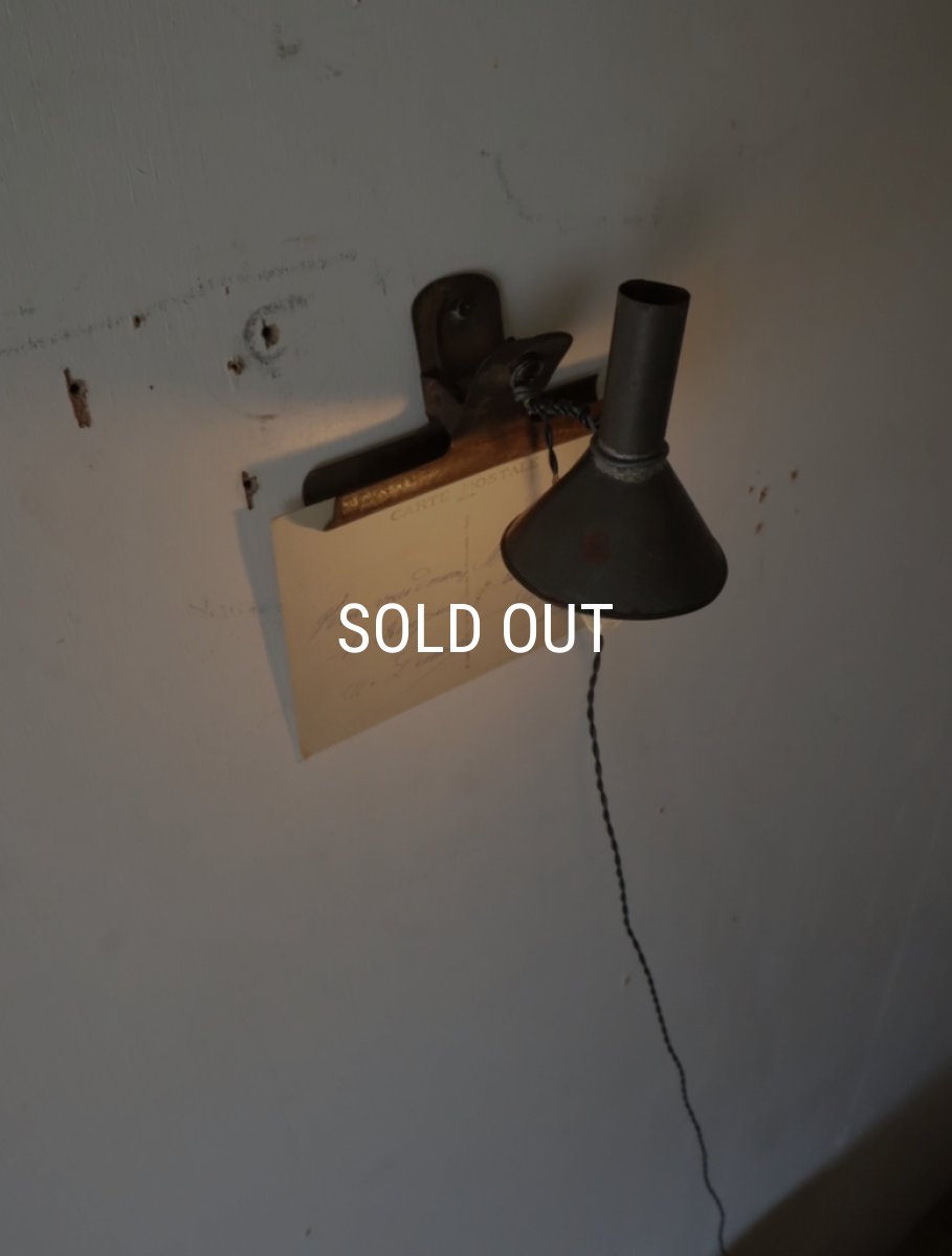 画像12: No.87　ブリキ漏斗のクリップ付き3wayライト (12)