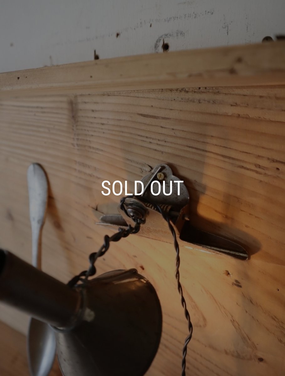 画像11: No.88　ブリキ漏斗のクリップ付き3wayライト (11)