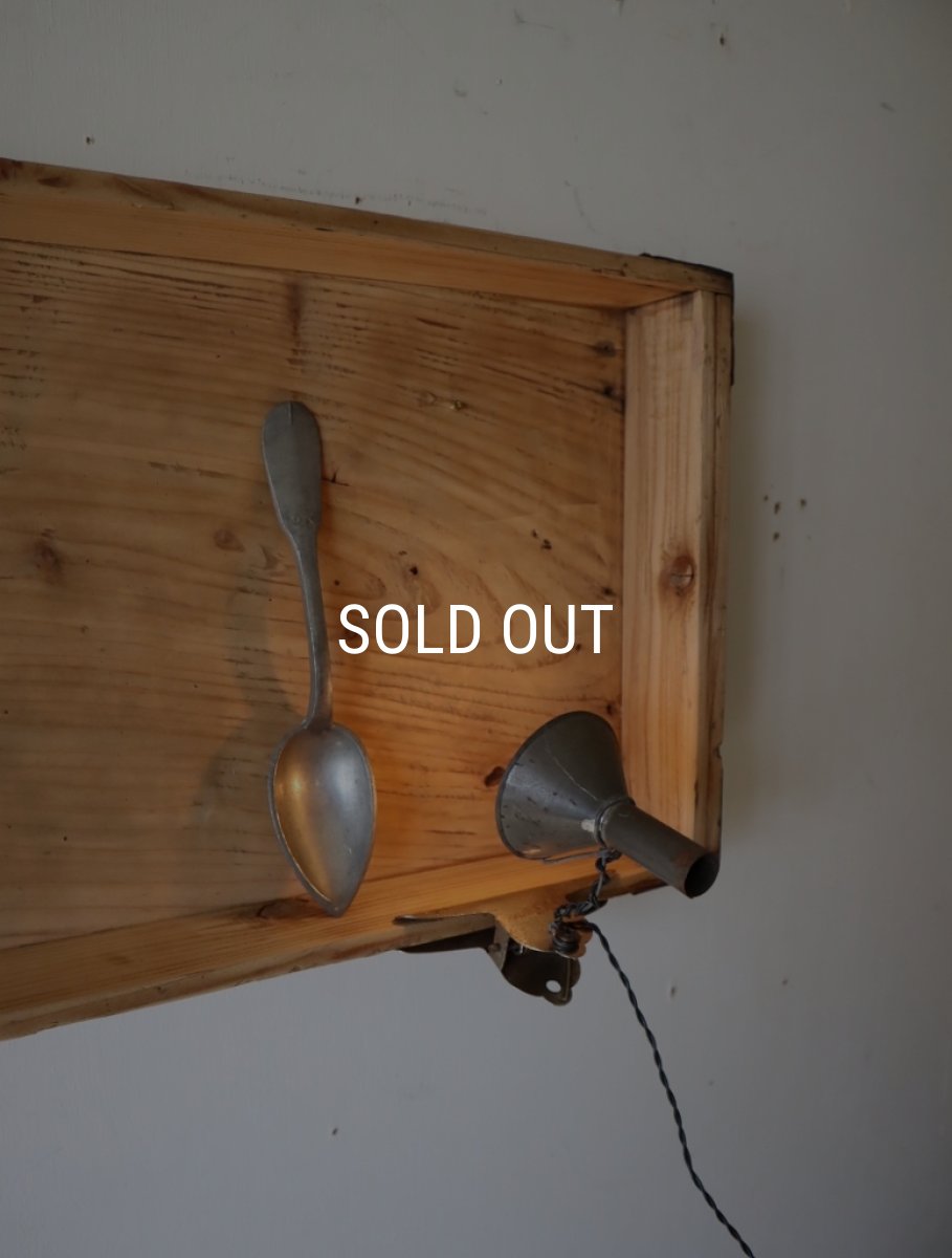 画像8: No.88　ブリキ漏斗のクリップ付き3wayライト (8)