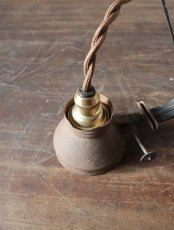 画像24: No.99　オイルランプ部品の吊り下げライト (24)