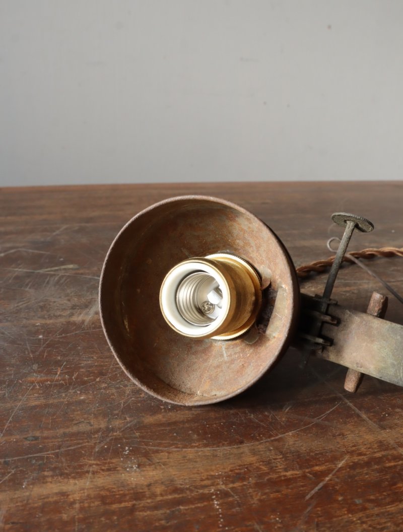 画像3: No.99 オイルランプ部品の吊り下げライト