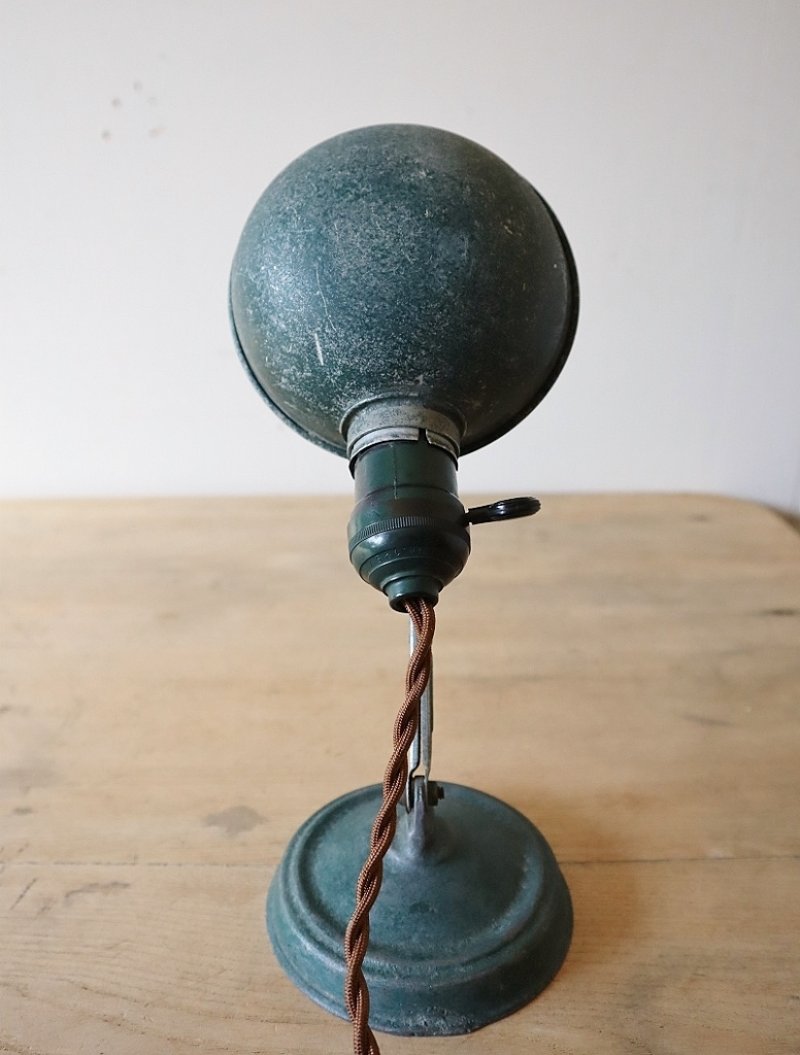 画像3: No.100 グリーン色の小型デスクライト