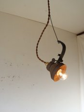 画像15: No.99　オイルランプ部品の吊り下げライト (15)