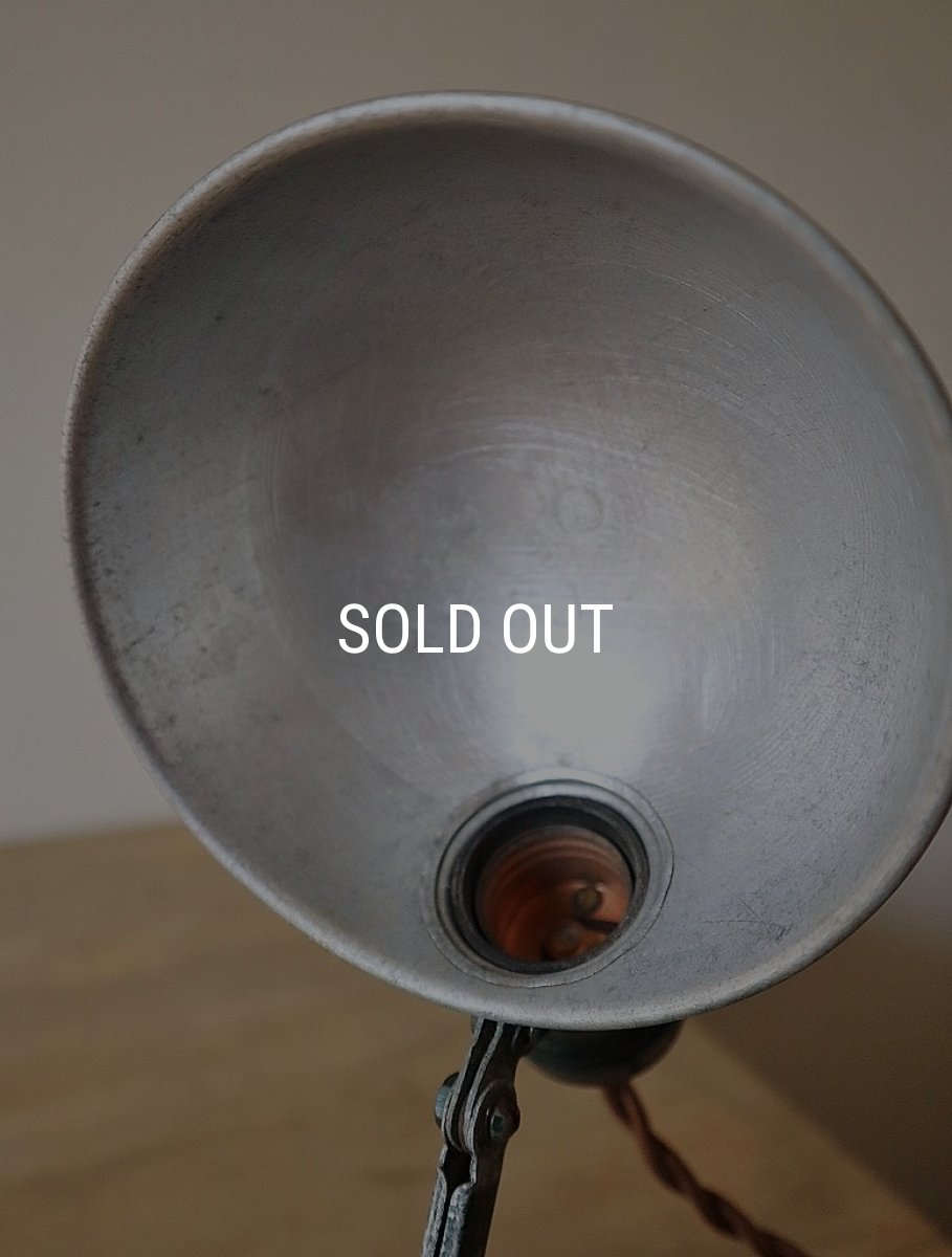 画像17: No.100　グリーン色の小型デスクライト (17)