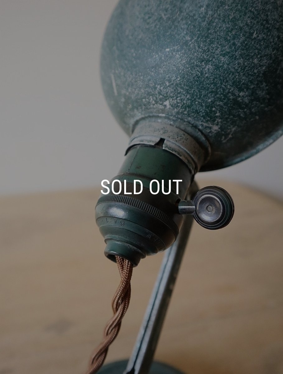 画像22: No.100　グリーン色の小型デスクライト (22)