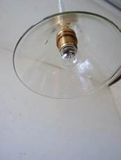 画像13: No.106　ガラス漏斗のペンダントライト(中) (13)