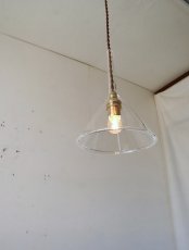 画像19: No.105　ガラス漏斗のペンダントライト(大) (19)