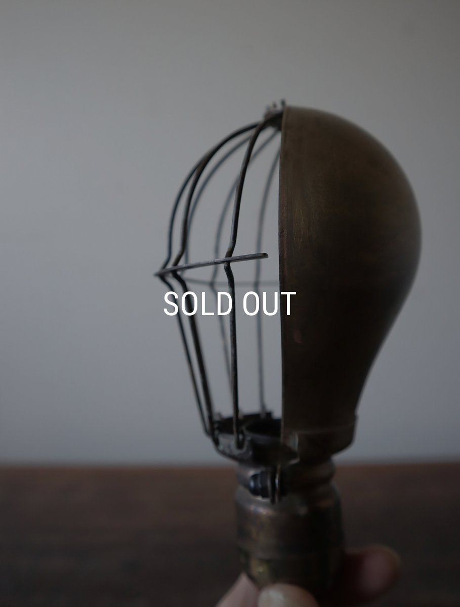 画像25: No.103　真鍮ガード付きペンダントライト (25)